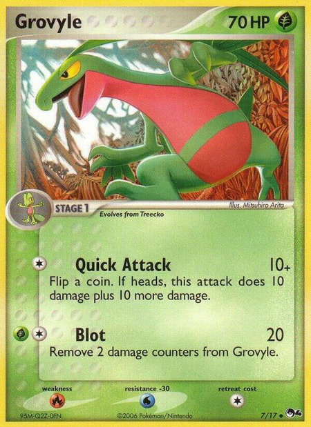 Grovyle - POP Series 4 Pokémon trading card
