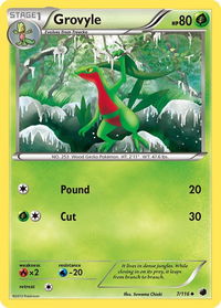 Grovyle - Plasma Freeze (PLF) #7/116 - Uncommon Pokémon Trading Card