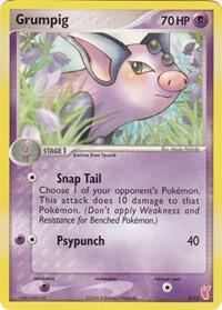 Grumpig - EX Trainer Kit 2: Plusle & Minun Pokémon trading card