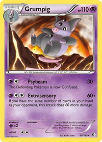 Grumpig - Boundaries Crossed (BCR) #60/149 - Rare Pokémon Trading Card