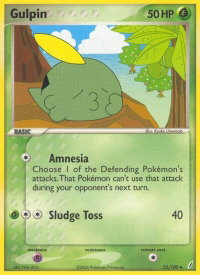 Gulpin - Crystal Guardians (CG) #33/100 - Uncommon Pokémon Trading Card