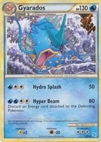 Gyarados (#20 Non-Holo) - HGSS Trainer Kit: Gyarados & Raichu (PR) #20/30 - Common Pokémon Trading Card
