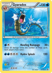 Gyarados - Legendary Treasures (LTR) #31/113 - Rare Pokémon Trading Card