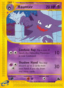 Haunter - Skyridge (SK) #063/144 - Common Pokémon Trading Card