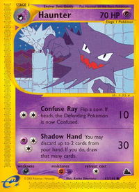 Haunter - Skyridge (SK) #063/144 - Common Pokémon Trading Card