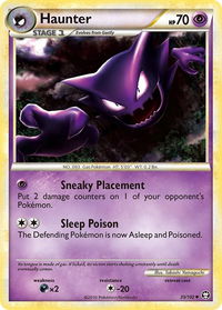 Haunter - Triumphant (TM) #35/102 - Uncommon Pokémon Trading Card