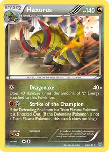 Haxorus - Plasma Blast (PLB) #69/101 - Holo Rare Pokémon Trading Card