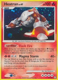 Heatran (6) - Legends Awakened (LA) #6/146 - Holo Rare Pokémon Trading Card