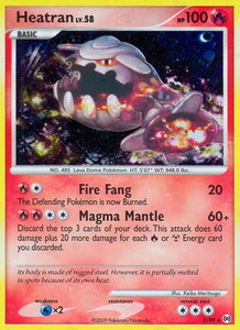 Heatran - Arceus (AR) #3/99 - Holo Rare Pokémon Trading Card