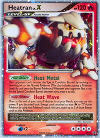 Heatran LV.X - DP31 - Diamond and Pearl Promos (PR) #DP31 - Promo Pokémon Trading Card