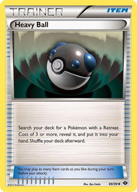 Heavy Ball - Next Destinies (NXD) #88/99 - Uncommon Pokémon Trading Card