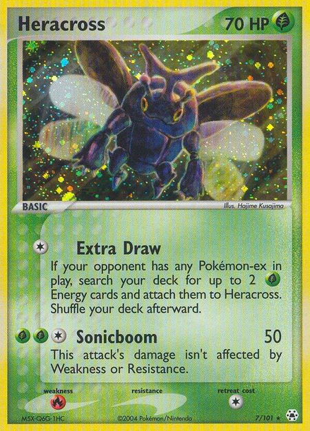 Heracross - Hidden Legends Pokémon trading card