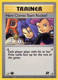 Here Comes Team Rocket! (71) - Team Rocket (TR) #71/82 - Rare Pokémon Trading Card