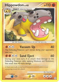 Hippowdon - Diamond and Pearl (DP) #29/130 - Rare Pokémon Trading Card