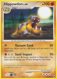 Hippowdon - Majestic Dawn (MD) #21/100 - Rare Pokémon Trading Card