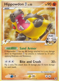 Hippowdon E4 - Rising Rivals (RR) #42/111 - Uncommon Pokémon Trading Card