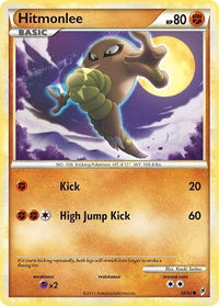 Hitmonlee - Call of Legends (CL) #58/95 - Common Pokémon Trading Card