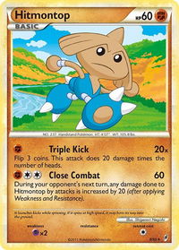 Hitmontop - Call of Legends (CL) #8/95 - Holo Rare Pokémon Trading Card