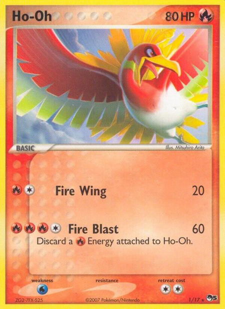 Ho-Oh - POP Series 5 Pokémon trading card