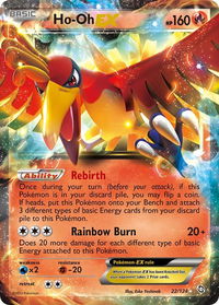 Ho-Oh EX - Dragons Exalted (DRX) #22/124 - Ultra Rare Pokémon Trading Card