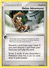 Holon Adventurer trading card from Holon Phantoms Holon Adventurer - Holon Phantoms Pokémon trading card