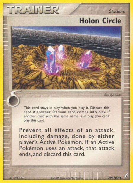 Holon Circle - Crystal Guardians Pokémon trading card