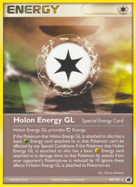 Holon Energy GL - Dragon Frontiers Pokémon trading card
