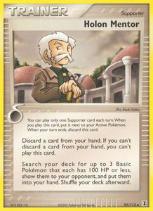 Holon Mentor - Delta Species (DS) #93/113 - Uncommon Pokémon Trading Card