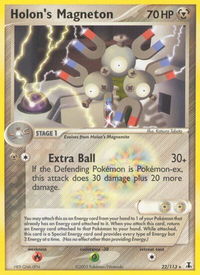 Holon's Magneton - Delta Species (DS) #22/113 - Rare Pokémon Trading Card