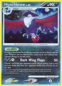 Honchkrow - Mysterious Treasures (MT) #10/123 - Holo Rare Pokémon Trading Card