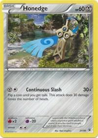 Honedge trading card from Kalos Starter Set Honedge - Kalos Starter Set Pokémon trading card