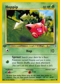 Hoppip - Neo Genesis (N1) #061/111 - Common Pokémon Trading Card