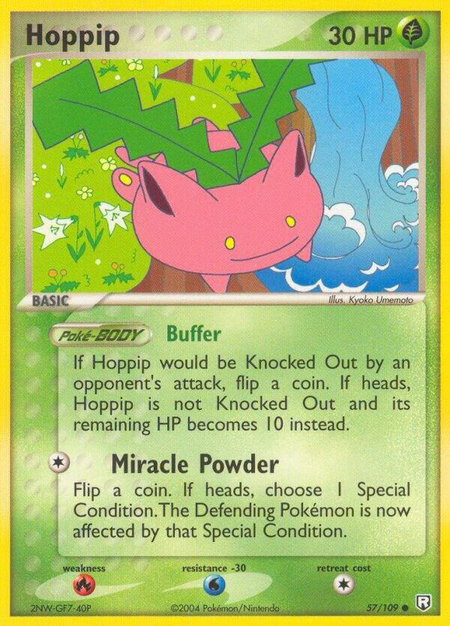 Hoppip - Team Rocket Returns Pokémon trading card