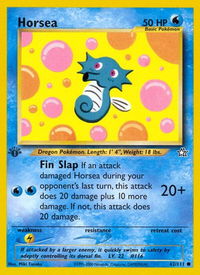 Horsea - Neo Genesis (N1) #062/111 - Common Pokémon Trading Card
