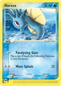Horsea - 58/97 - Dragon (DR) #58/97 - Common Pokémon Trading Card