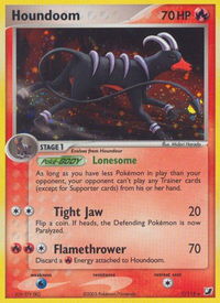 Houndoom - Unseen Forces (UF) #7/115 - Holo Rare Pokémon Trading Card