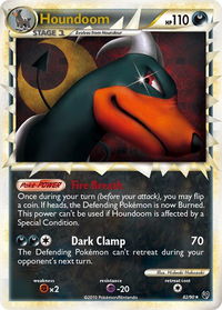 Houndoom (Prime) - Undaunted (UD) #82/90 - Ultra Rare Pokémon Trading Card