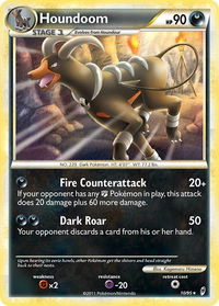 Houndoom - Call of Legends (CL) #10/95 - Holo Rare Pokémon Trading Card