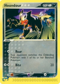Houndour - Dragon (DR) #59/97 - Common Pokémon Trading Card