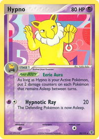 Hypno - FireRed & LeafGreen (RG) #25/112 - Rare Pokémon Trading Card