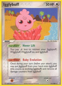 Igglybuff - Crystal Guardians (CG) #21/100 - Rare Pokémon Trading Card