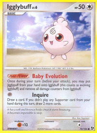Igglybuff - Great Encounters (GE) #70/106 - Common Pokémon Trading Card