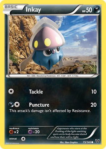 Inkay (75) - XY Base Set (XY) #75/146 - Common Pokémon Trading Card