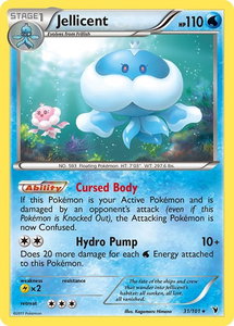 Jellicent - Noble Victories (NVI) #31/101 - Rare Pokémon Trading Card