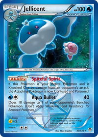 Jellicent (Team Plasma) - Plasma Storm (PLS) #39/135 - Rare Pokémon Trading Card