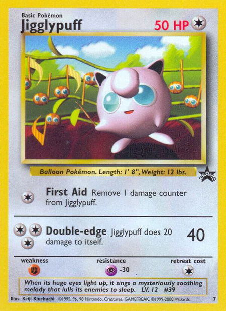 Jigglypuff - WoTC Promo Pokémon trading card