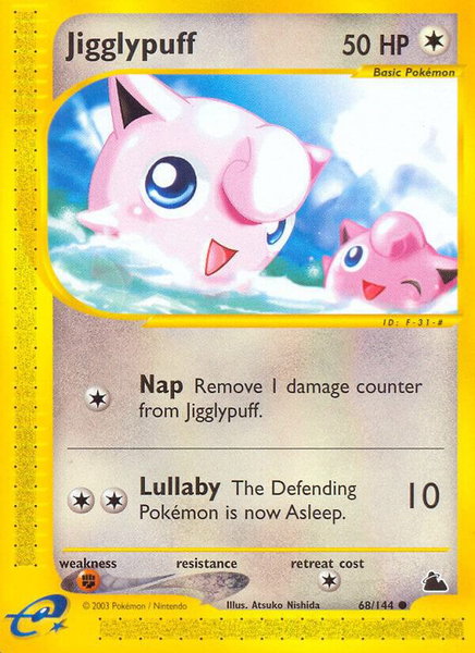 Jigglypuff - Skyridge Pokémon trading card