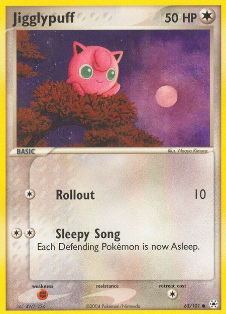 Jigglypuff - Hidden Legends Pokémon trading card