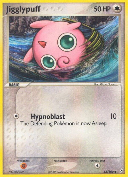 Jigglypuff - Crystal Guardians Pokémon trading card