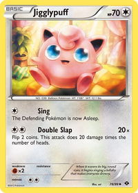 Jigglypuff - Next Destinies (NXD) #78/99 - Uncommon Pokémon Trading Card